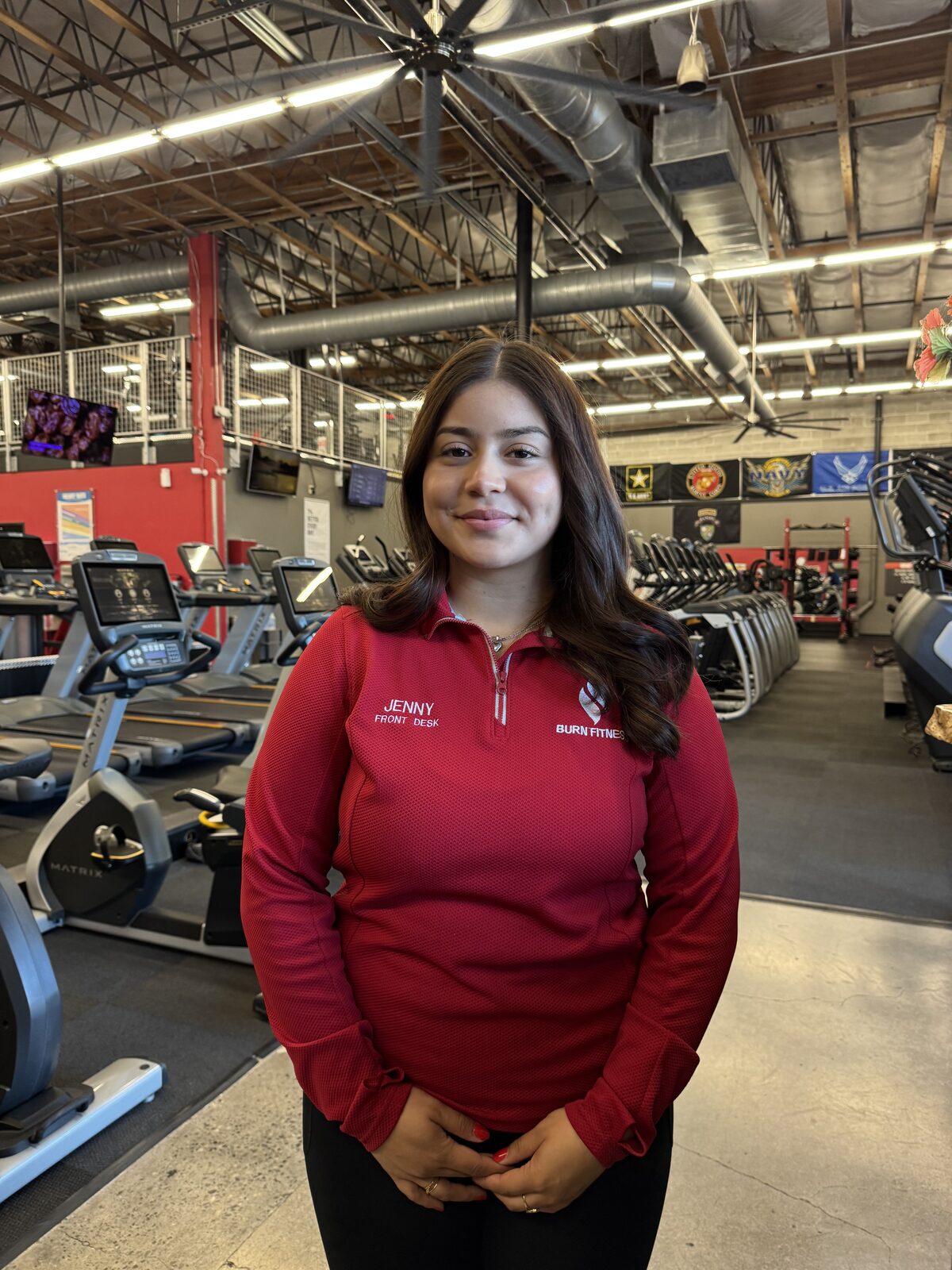 Jenny — Front Desk at Burn Fitness