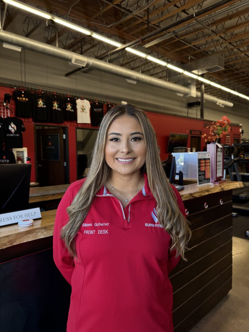 Bibiana Gutierrez — Front Desk at Burn Fitness
